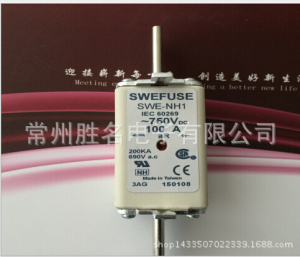 ۶ SWEFUSE NH1 100A 750V